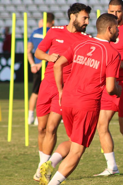 File:Lebanon training, 2022 World Cup qualification v Iran 14 (Nader Matar).jpg