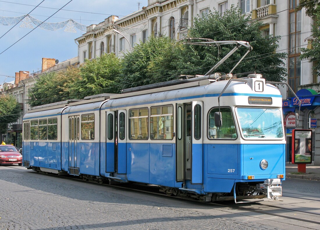 Tramtransporto en Vinico