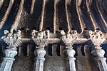 Thumbnail for File:Lenyadri Chaitya pillar capitals.jpg