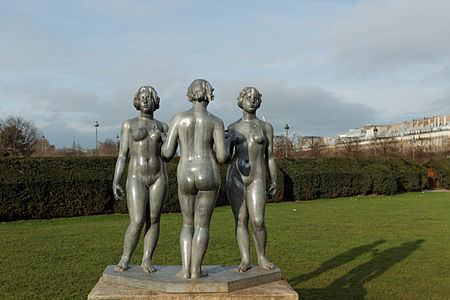 Les trois Grâce by Aristide Maillol (public domain photography campaign)