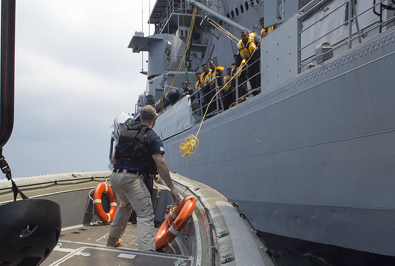 File:Littoral Combat Ship USS Fort Worth (LCS 3) (21687833113).jpg