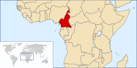 Vendndodhja - Infobox Kamerun