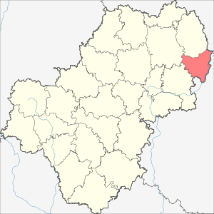 Location Tarussky District Kaluga Oblast.svg