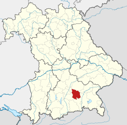 Circondario di Ebersberg – Localizzazione