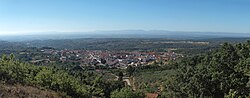 Skyline of Losar de la Vera