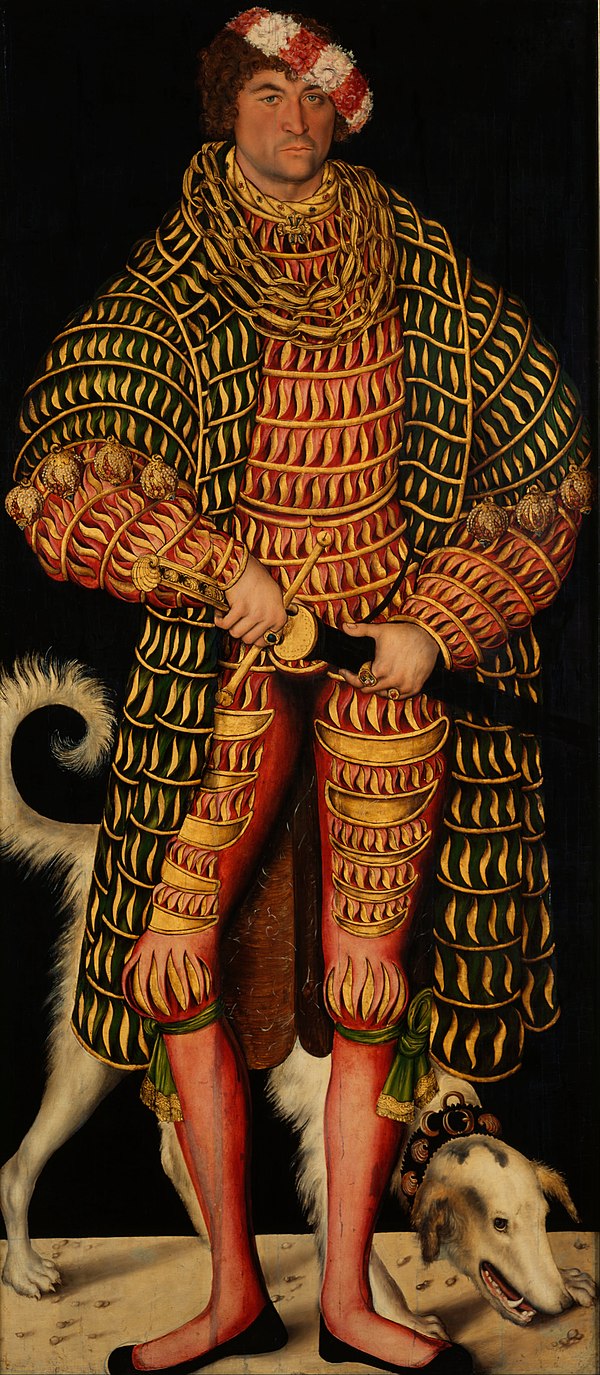 Portrait of Henry IV by Lucas Cranach the Elder.