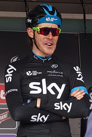 <span class="mw-page-title-main">Luke Rowe</span> Welsh racing cyclist