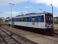 Autorail à crémaillère M4c.353 des FC à Catanzaro Lido