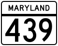 Thumbnail for Maryland Route 439