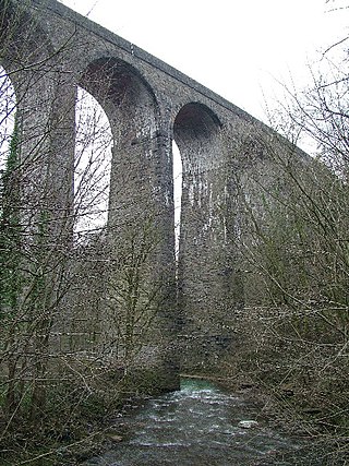 <span class="mw-page-title-main">Hengoed Viaduct</span> Multi-arched railway viaduct over a river