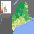 Image 46Maine population density map (from Maine)