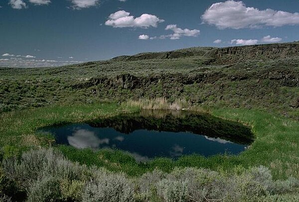 Malheur Maar near Diamond, Oregon