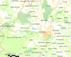 lourdes francia mapa Lourdes (Altos Pirineos)   Wikipedia, la enciclopedia libre