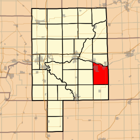 Placering af Brookfield Township