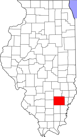 Map of Illinois highlighting Wayne County.svg