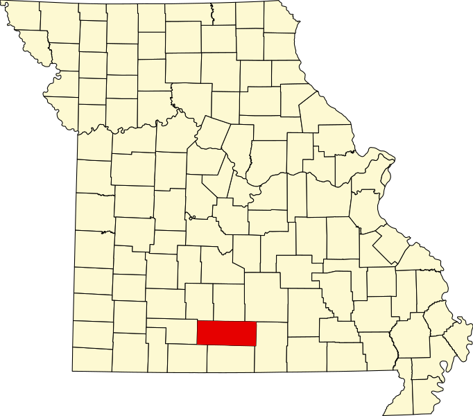 Fájl:Map of Missouri highlighting Douglas County.svg