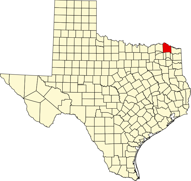 File:Map of Texas highlighting Red River County.svg