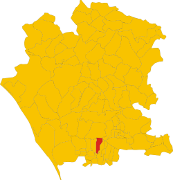 Lokasi Casaluce di Provinsi Caserta
