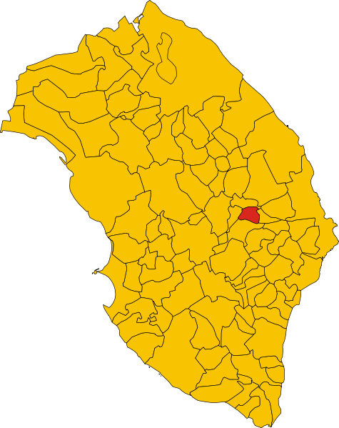 File:Map of comune of Cursi (province of Lecce, region Apulia, Italy).svg