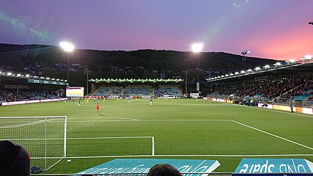 Marienlyst soccer stadium, Drammen