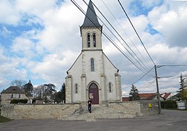 Църквата в Marigny-lès-Reullée