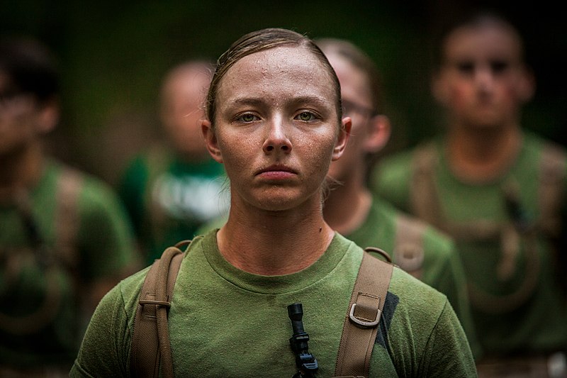 File:Marine officer candidate Marine Corps Base Quantico 2019.jpg