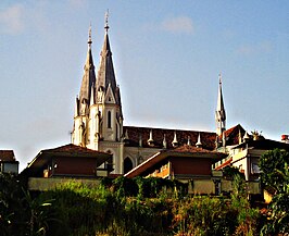 Katholieke kerk São Sebastião in het historische centrum van Ponte Nova