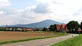 Blick auf den Melibokus westlich von Bensheim-Schwanheim