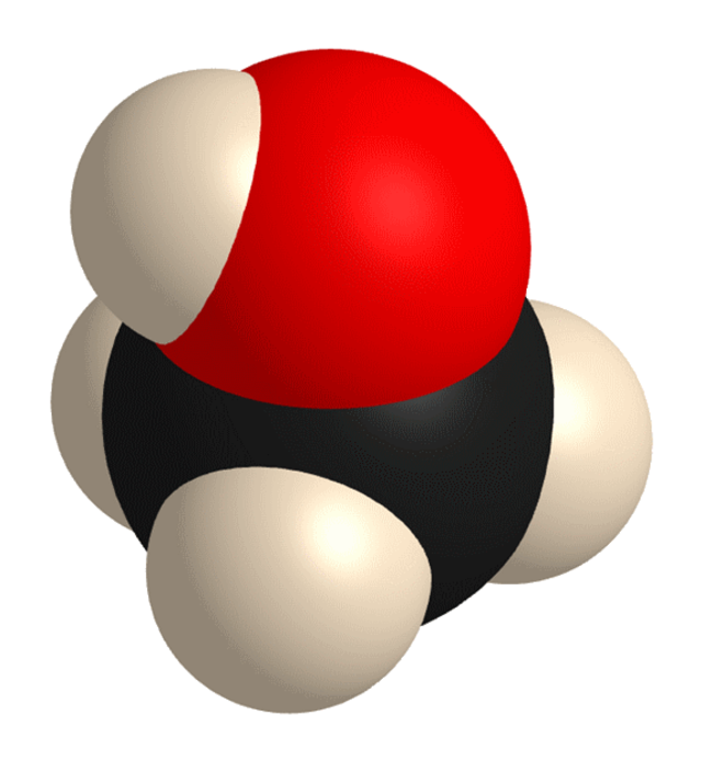 covalent space-filling model