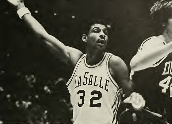 Brooks as a sophomore at La Salle