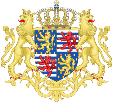 File:Middle coat of arms of the Grand Duke of Luxembourg (1898–2000).svg