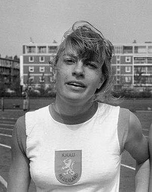 Mieke Sterk: Niederländische Sprinterin, Hürdenläuferin und Fünfkämpferin