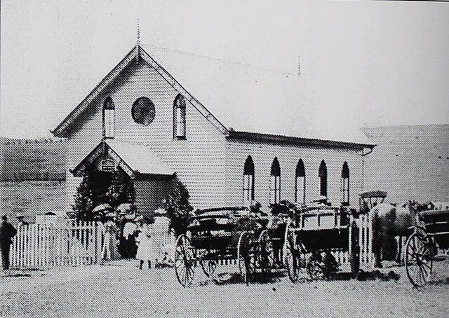 Milbong (St Luke's) Lutheran Church, circa 1907