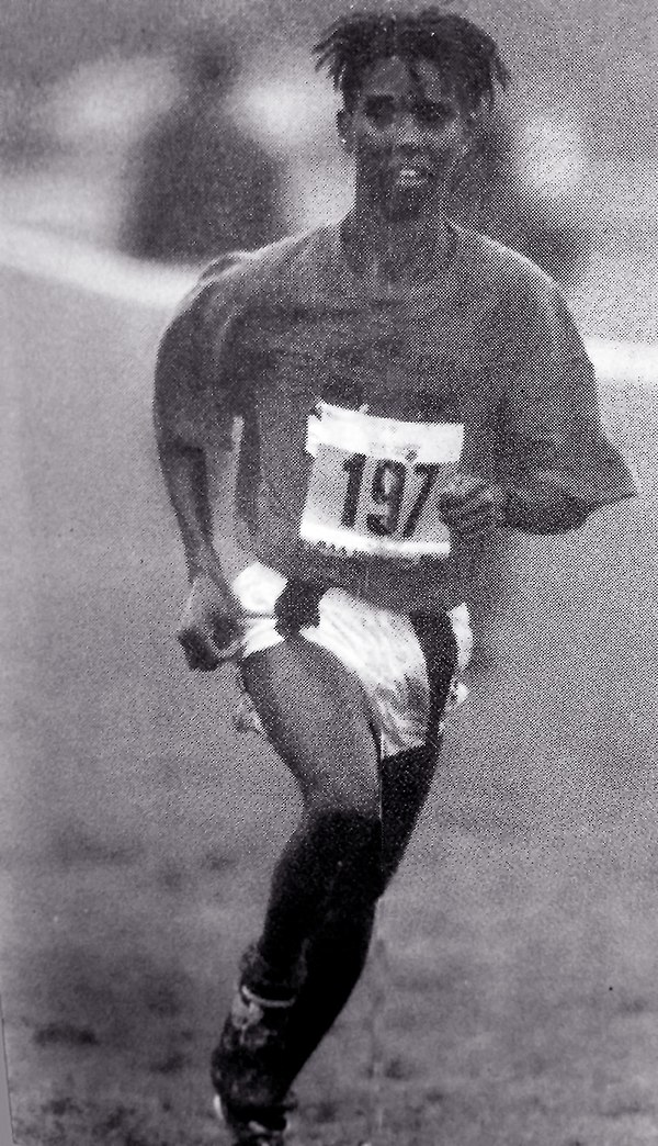 Mo Farah at London Youth Games cross country