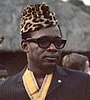Mobutu Sese Seko que foguèt lo dictator de Zaire e qu'es sospichat dau destornament de 5 miliards de dolars