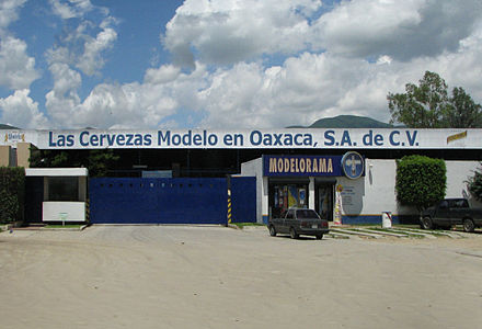 A Grupo Modelo distribution center in the state of Oaxaca.