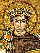 A mosaic of Emperor Basil the Great