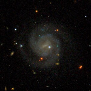 Das Zentrum von NGC 4411B