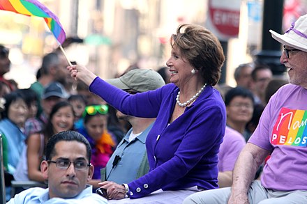 Pelosi at the 2013 San Francisco Pride Festival