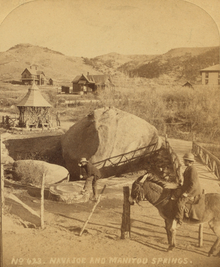 Navajo and Manitou springs, Colorado, from Robert N. Dennis collection of stereoscopic views Navajo and Manitou Springs.png