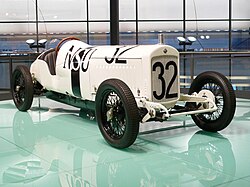 NSU Type 6/60 supercharged racing car in the Audi Forum Neckarsulm