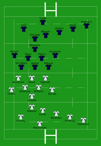 Mozambique Rugby World Cup 2007 NEW ZEALAND Team s/s Perforated MInt (NH)