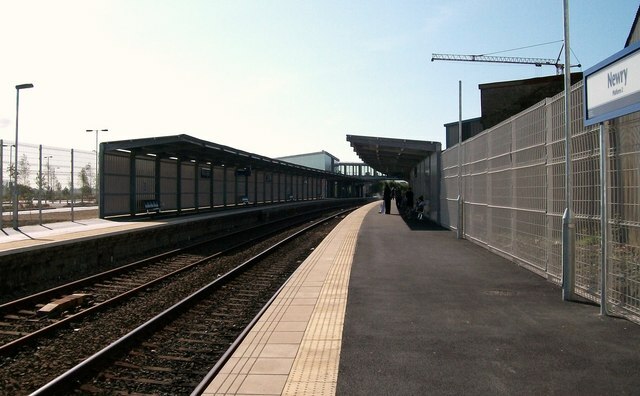 Newry station in August 2009