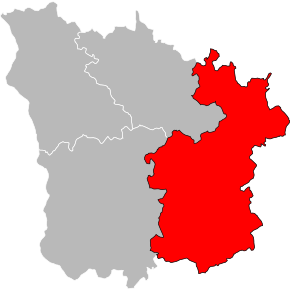 Arondismentul Château-Chinon (Ville) în cadrul departamentului Nièvre