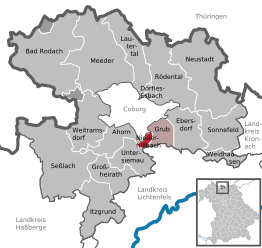 Kaart van Niederfüllbach