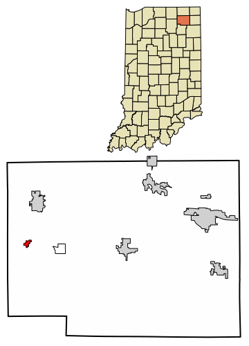 File:Noble County Indiana Incorporated and Unincorporated areas Cromwell Highlighted 1815994.svg