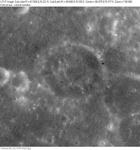 Снимок с борта Аполлон-15.