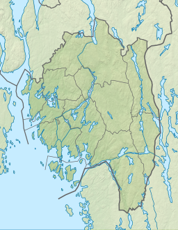 Femsjøen is located in Østfold