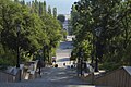 Old Stone Steps, view from the Grecheskaya Street towards the Gulf of Taganrog and the Pushkin Embankment.