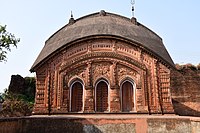 One of the four Char Bangla Temple at Baronagar in Murshidabad District 01.jpg